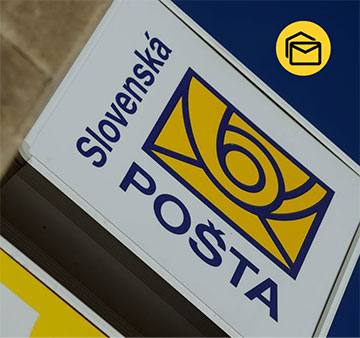 TOPOLČIANSKA slovenská pošta